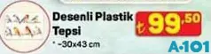 DESENLİ PLASTİK TEPSİ 30X43 CM fiyat ve kampanya bilgisi